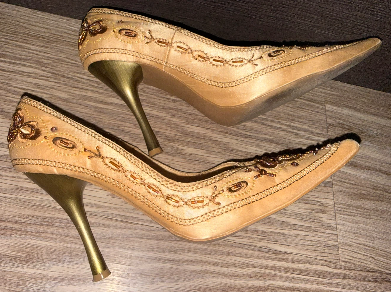 Gently Used • SPRING Embroidered Heels - photo 3