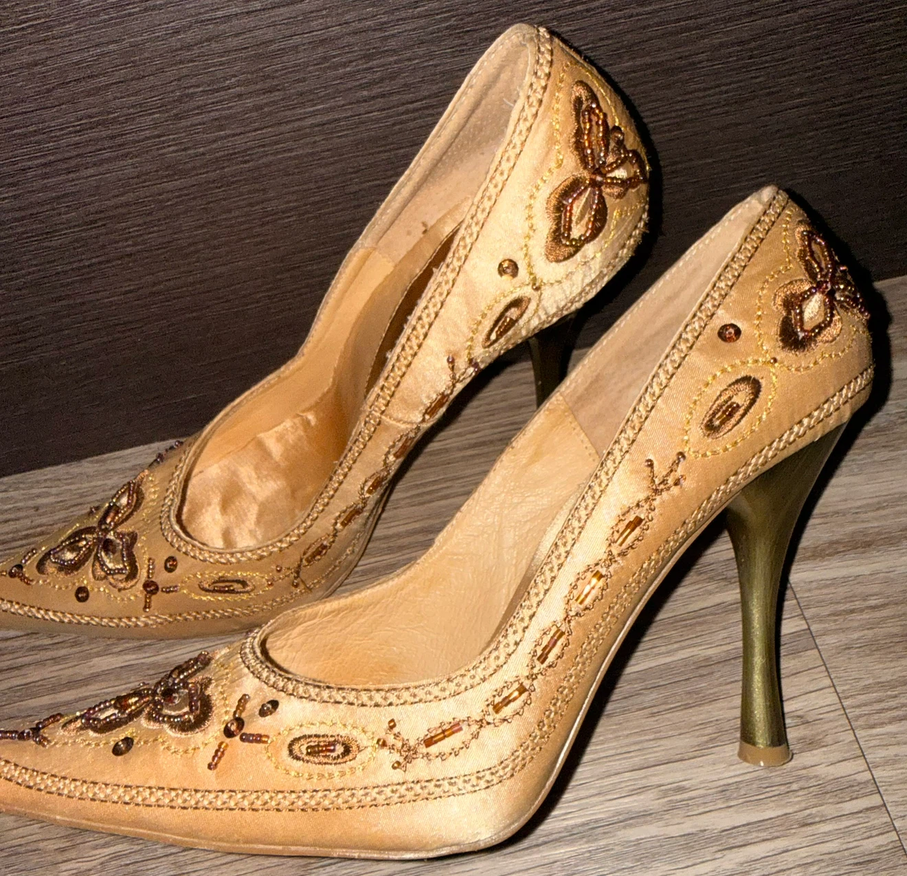 Gently Used • SPRING Embroidered Heels - photo 5