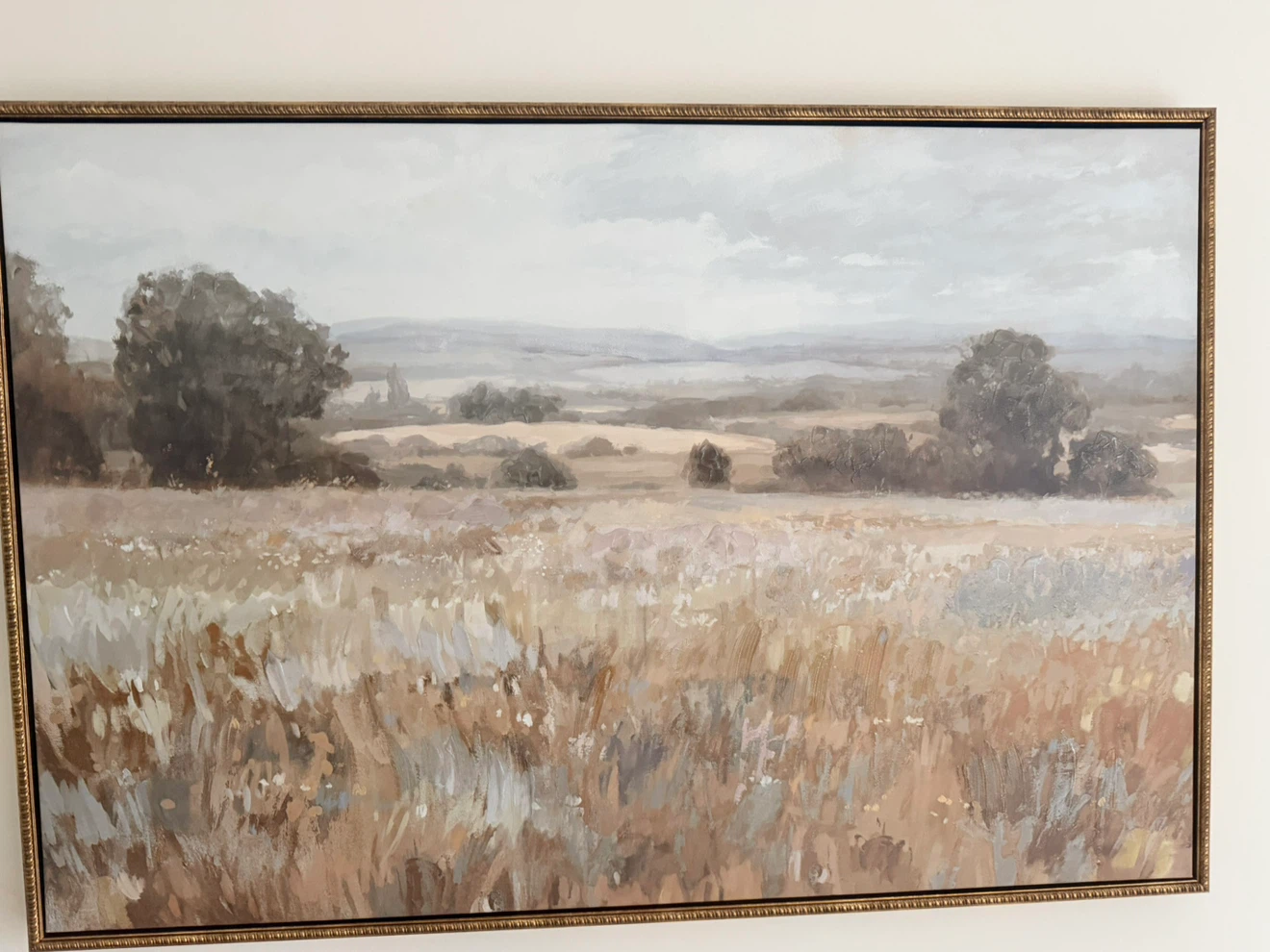 Large Framed Landscape Wall Art