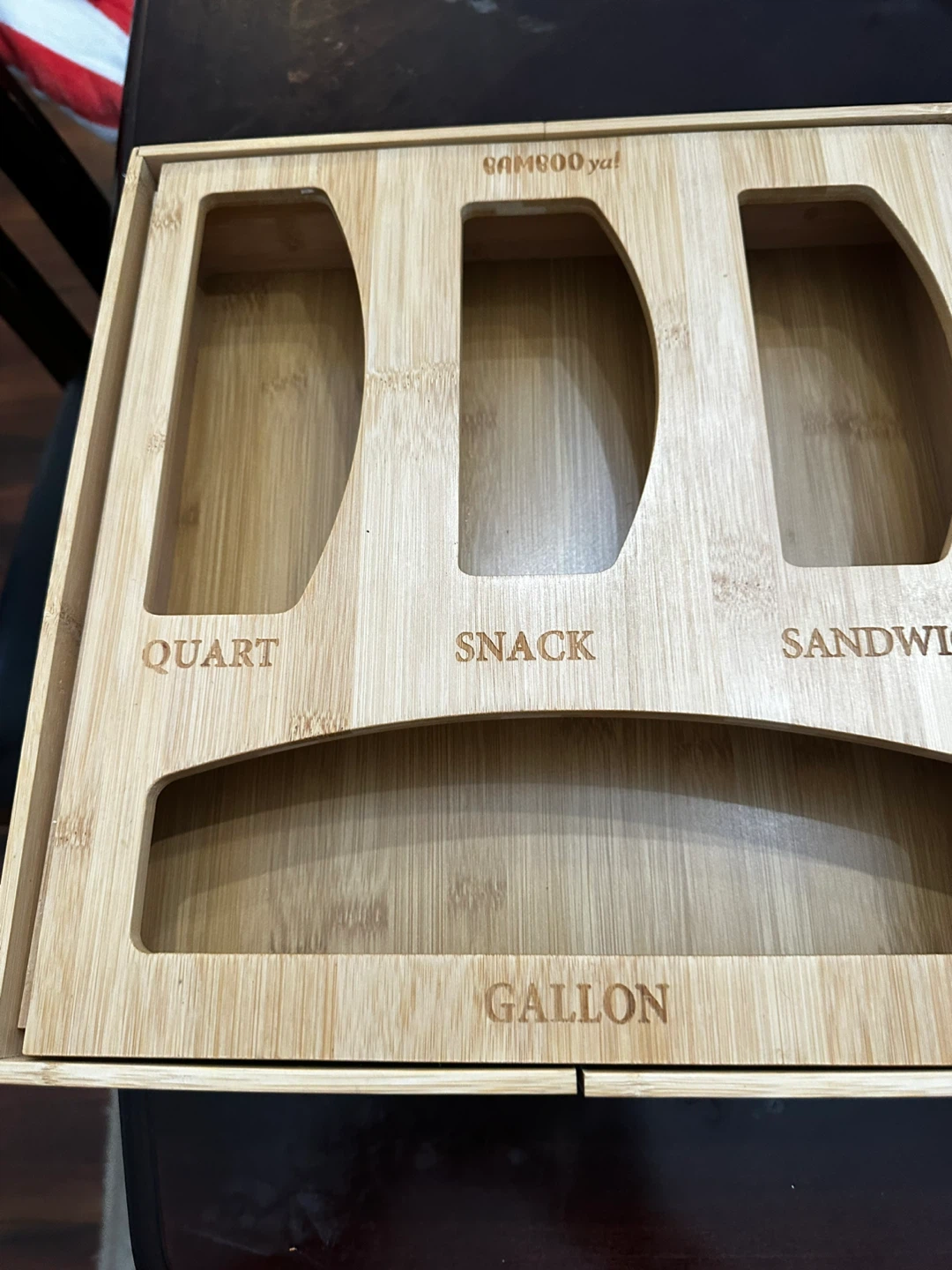 BAMBOOya! Bamboo Bag Storage Organizer - photo 2