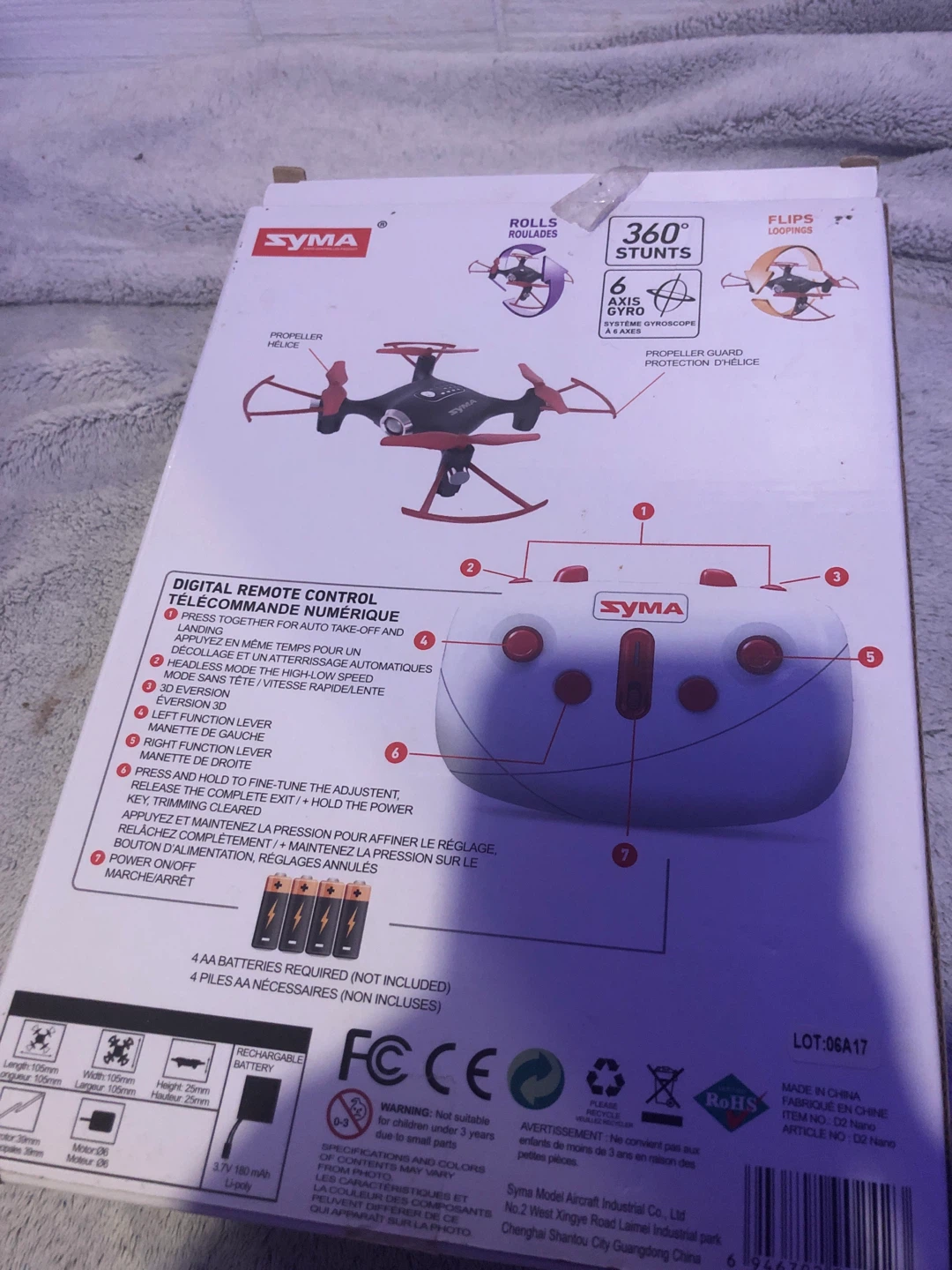 Syma D2 Nano Drone - photo 3