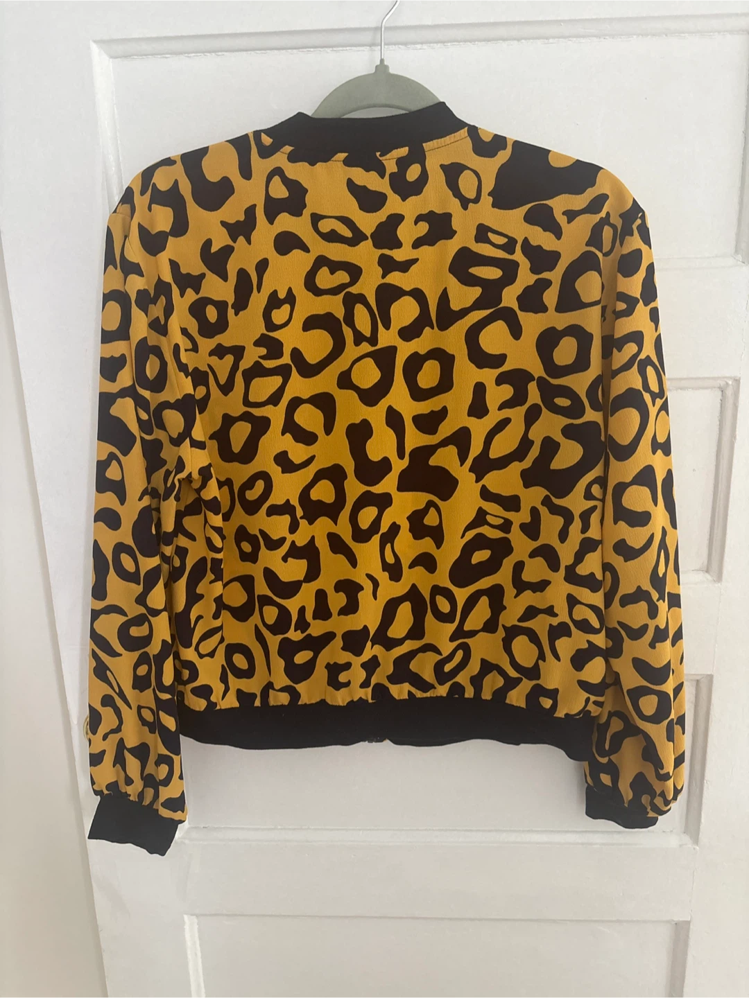 Vanity Leopard Print Bomber Jacket - photo 2