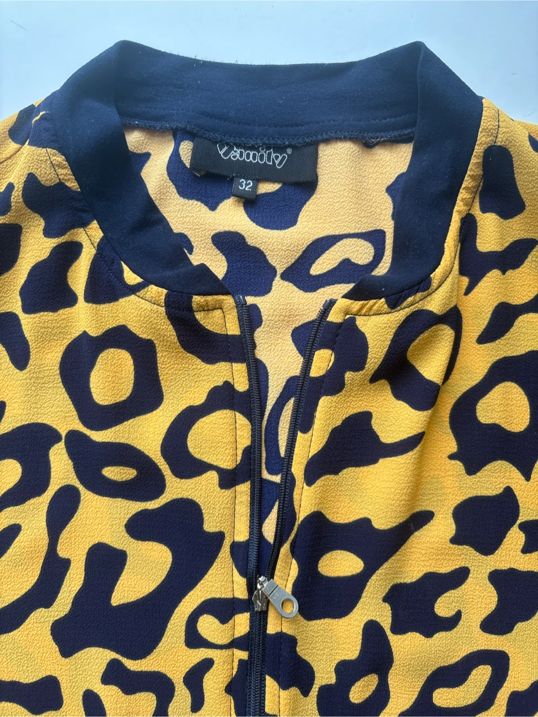 Vanity Leopard Print Bomber Jacket - photo 3