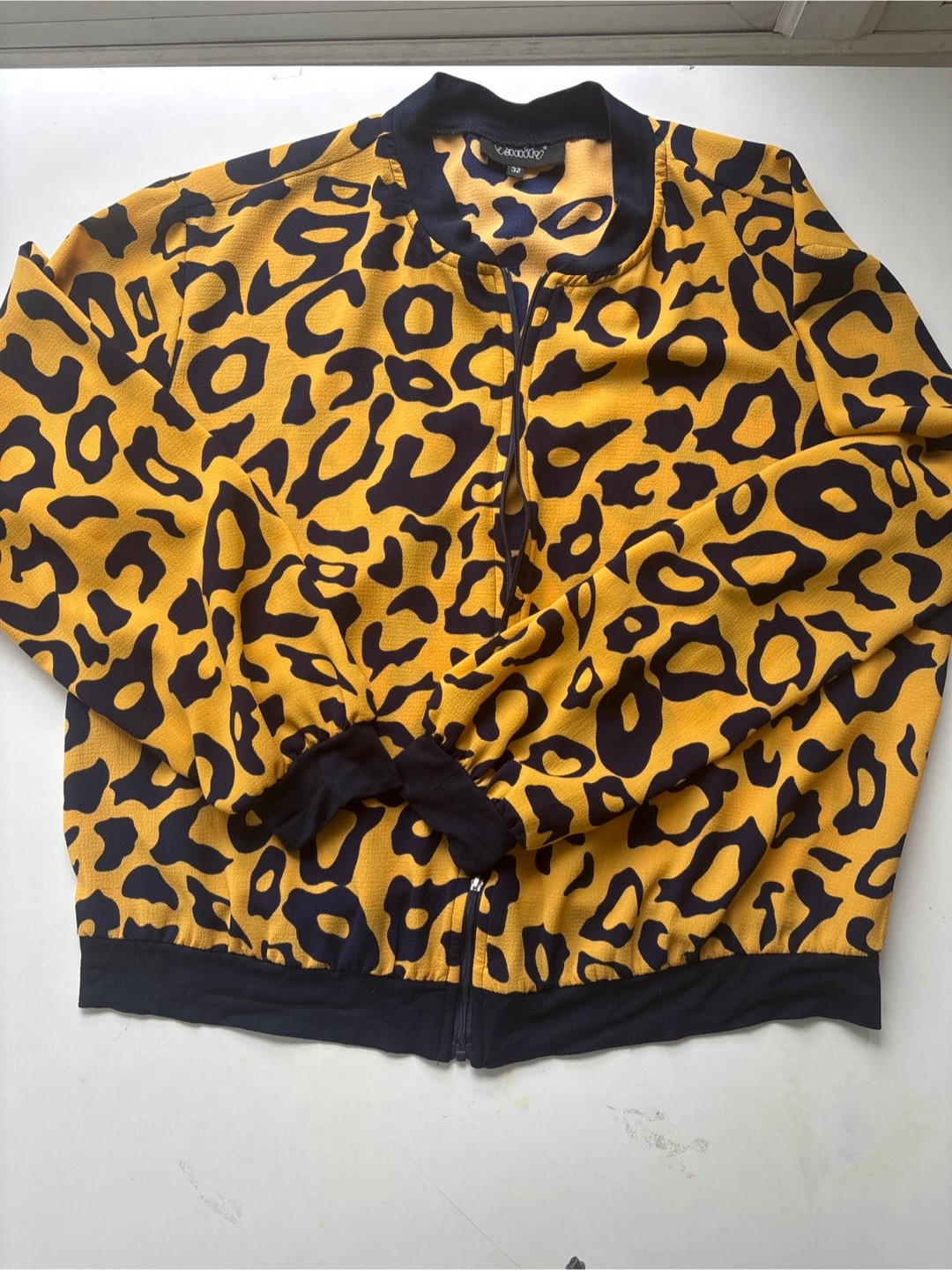 Vanity Leopard Print Bomber Jacket - photo 4