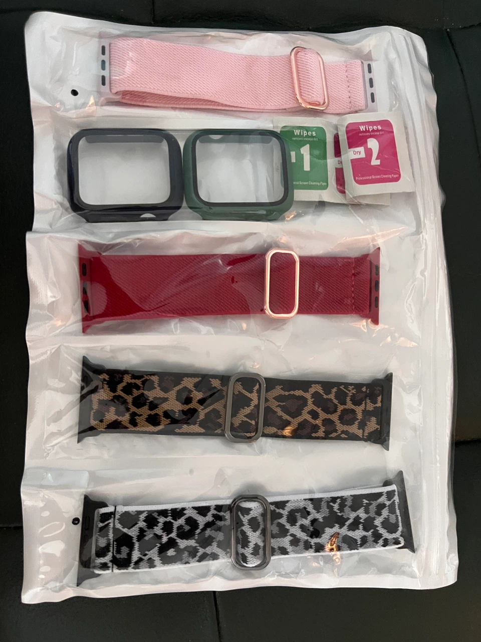 Apple Watch Band and Protective Case Set