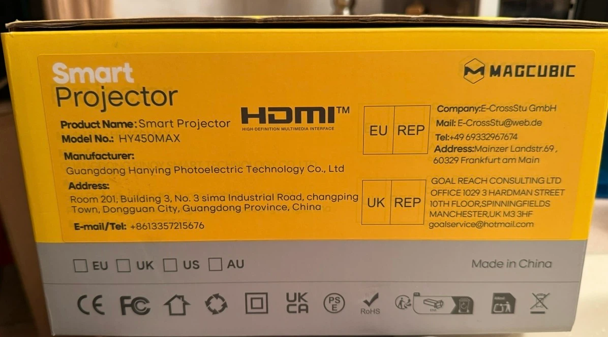 Magcubic Smart Projector HY450MAX - photo 3