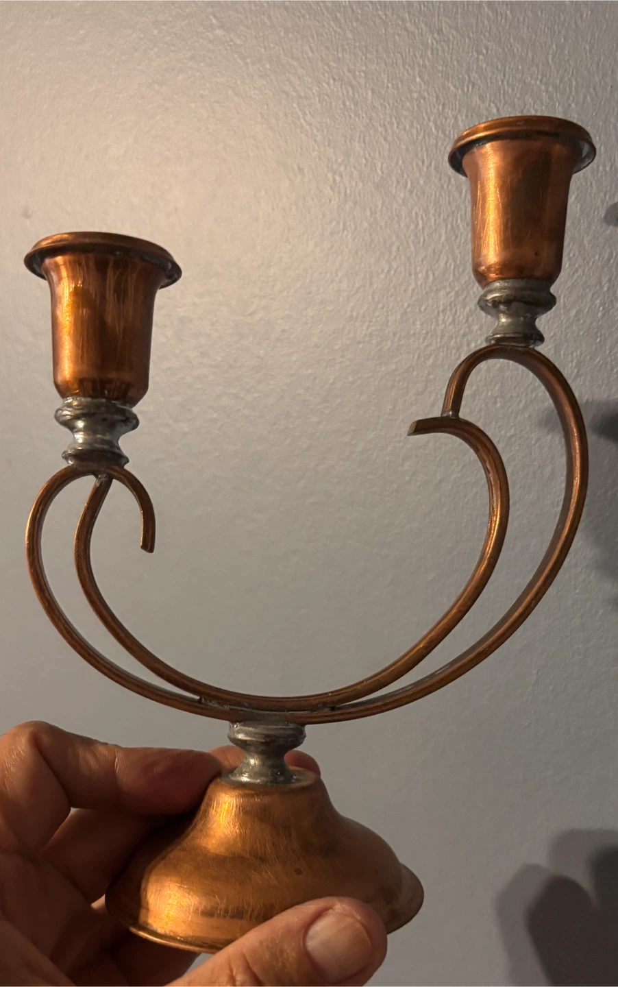 Venetian Copper Candelabras (2 available) - photo 2