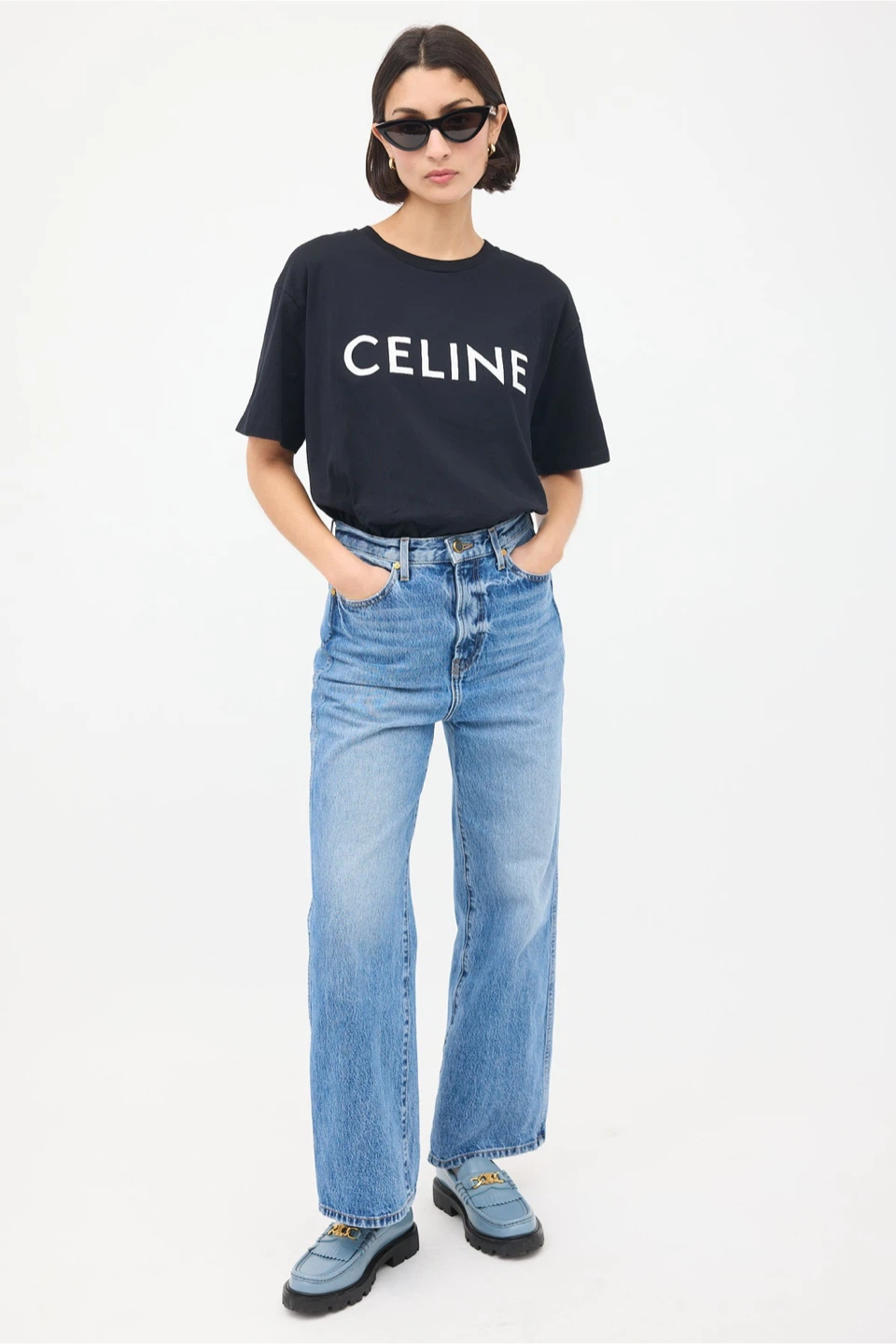 Celine Paris Black T-Shirt - photo 2