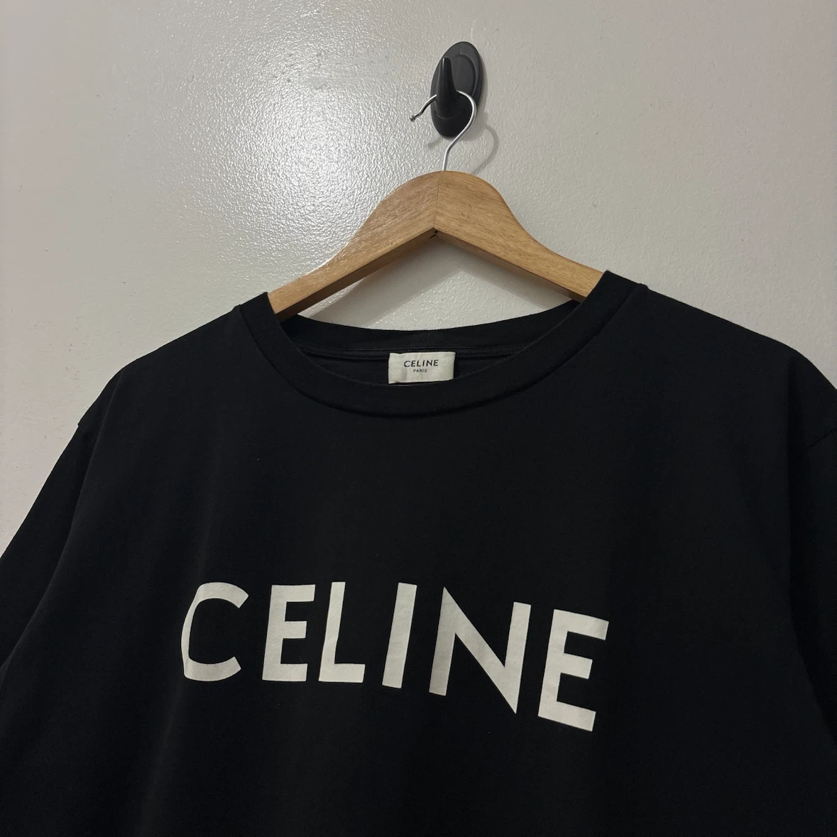 Celine Paris Black T-Shirt - photo 4