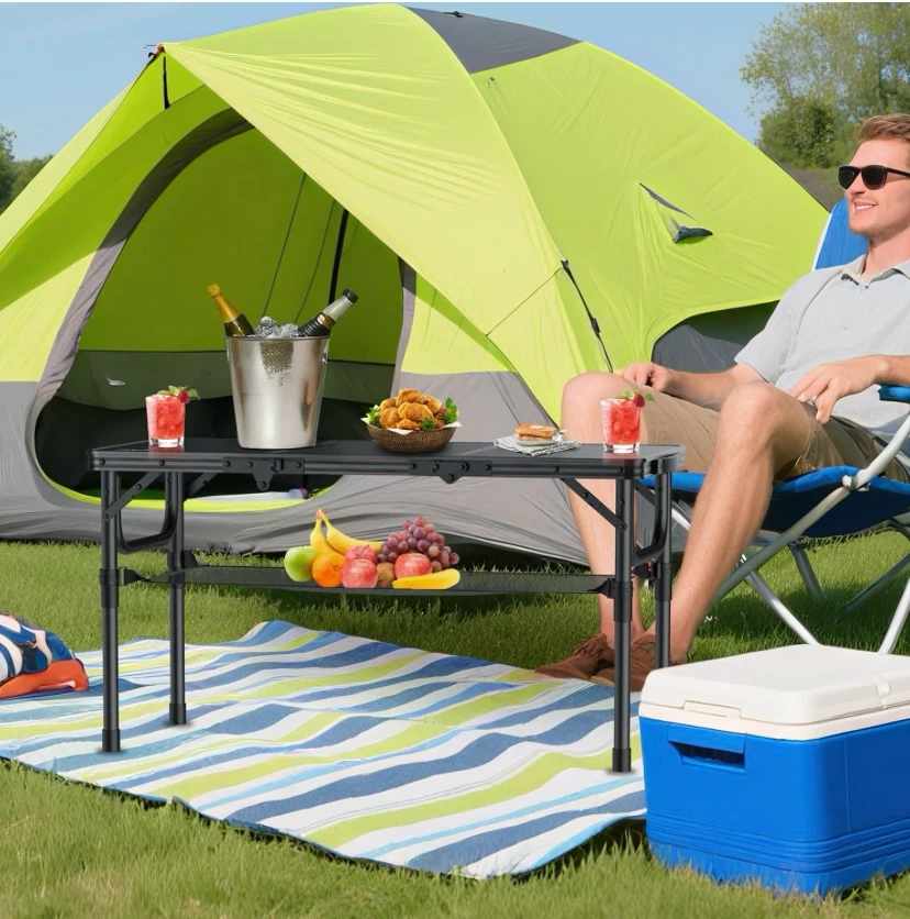 New 3ft Portable Folding Camping Table - photo 2