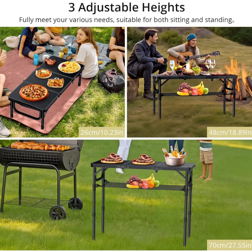 New 3ft Portable Folding Camping Table - photo 3