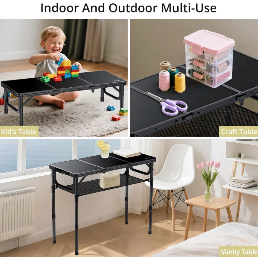 New 3ft Portable Folding Camping Table - photo 4