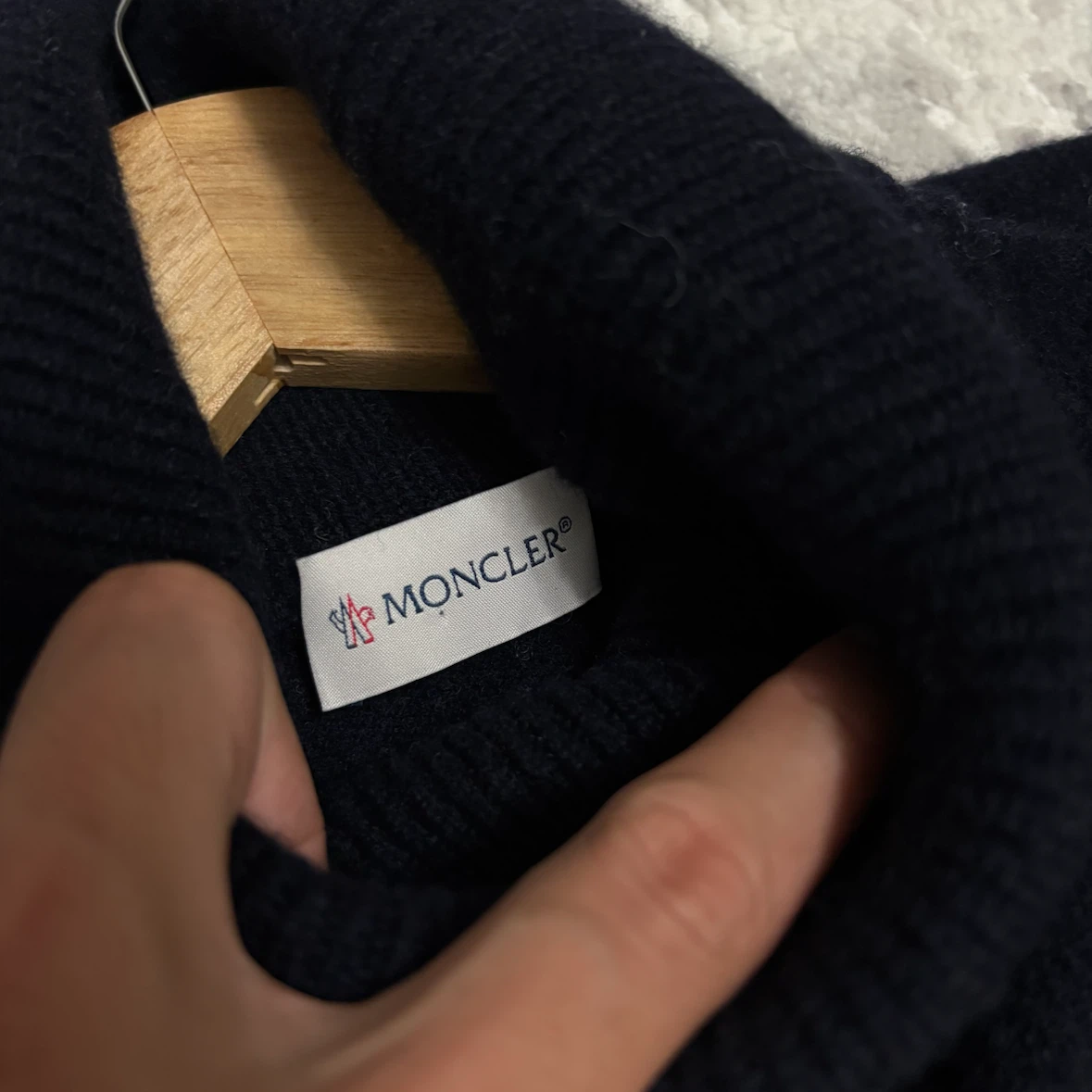 Moncler Striped Turtleneck Sweater - photo 5