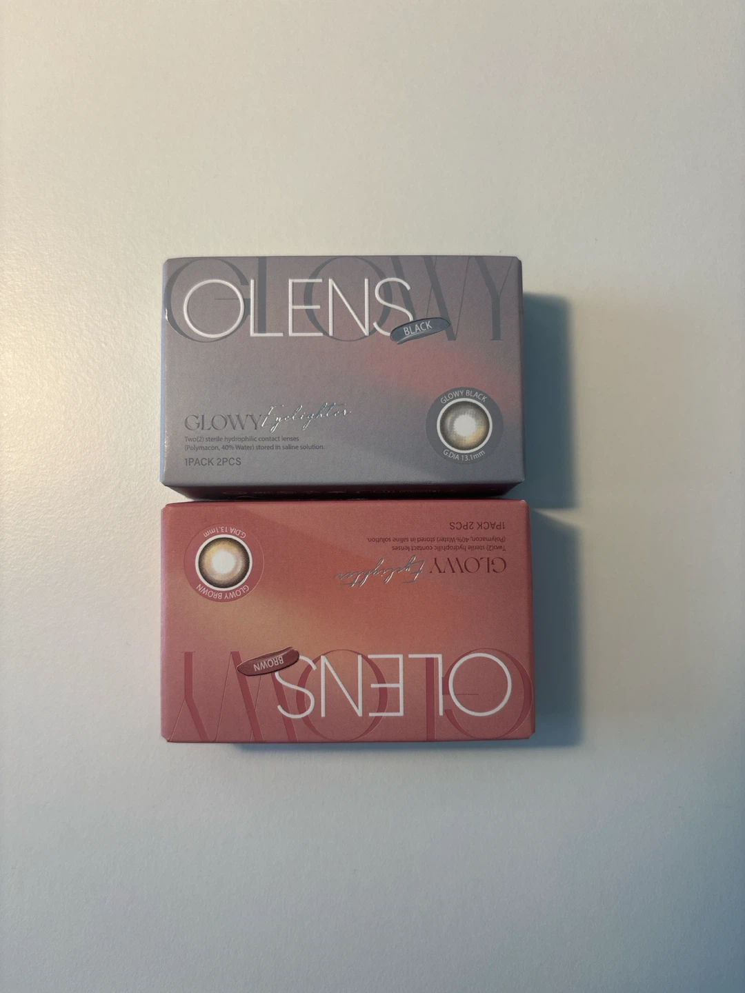 Olens Eyelighter Glowy Contact Lenses 2 Pack