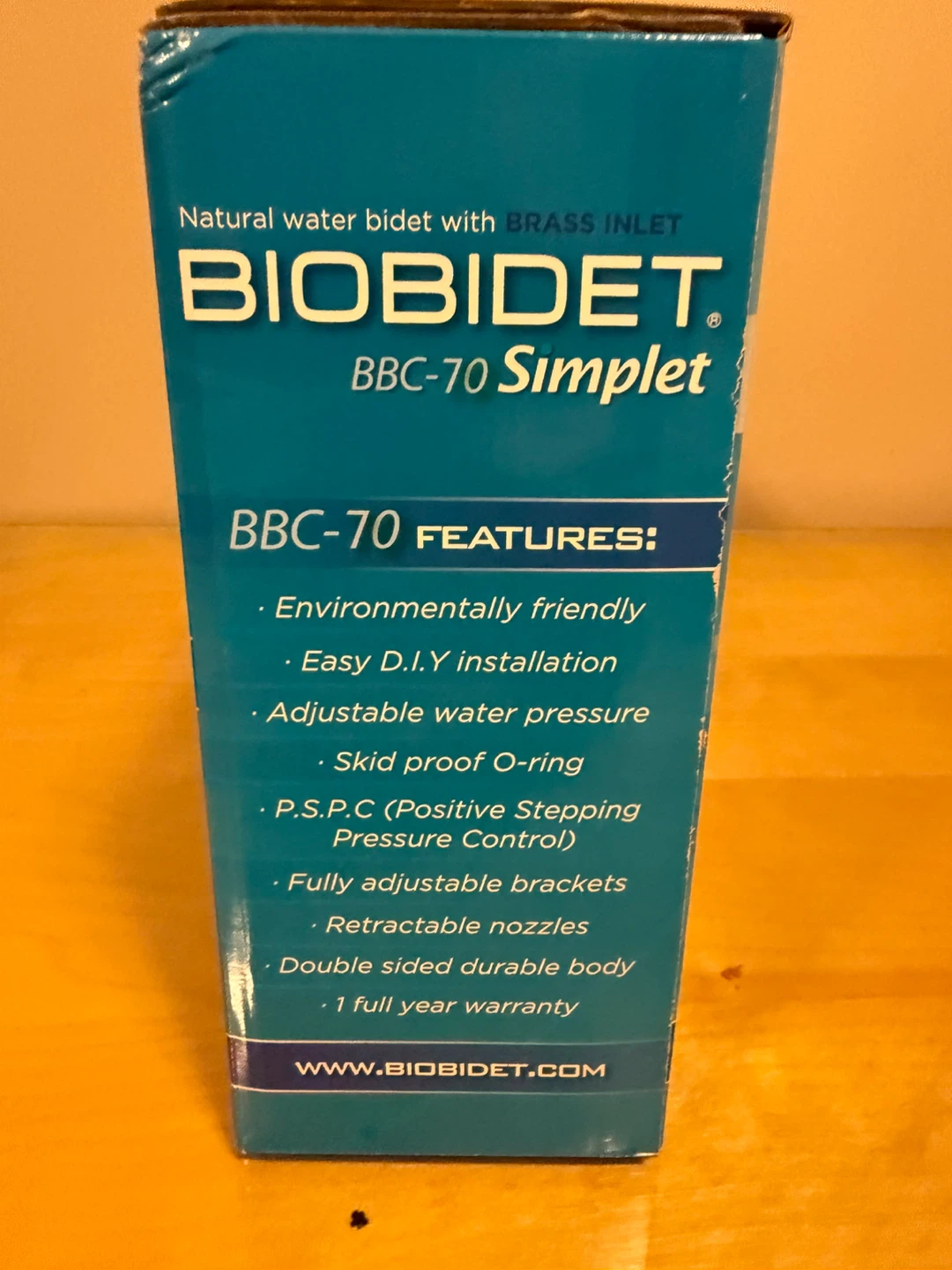 BioBidet BBC-70 Simplet Bidet - photo 3