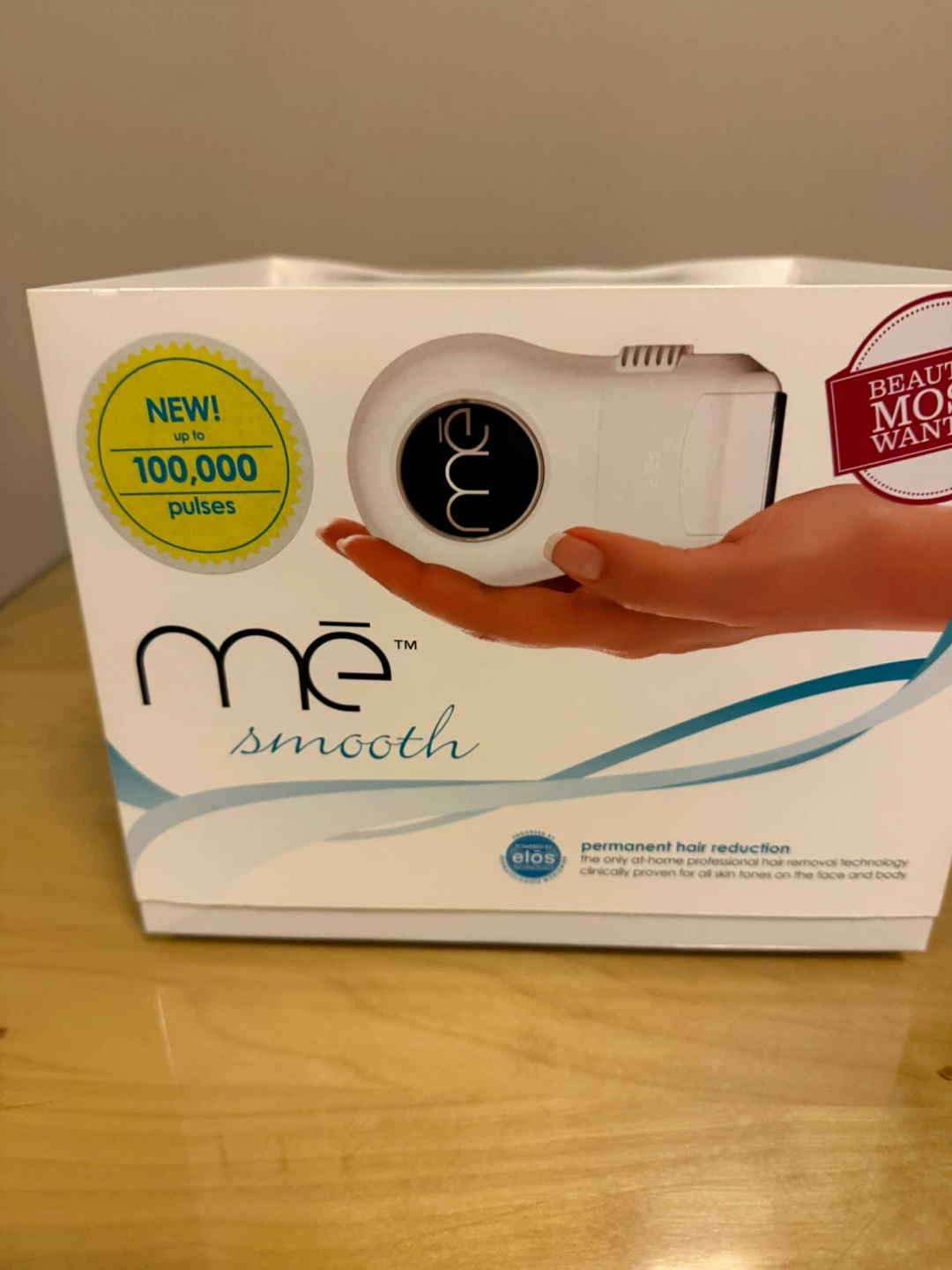 me smooth permanent hair reduction device