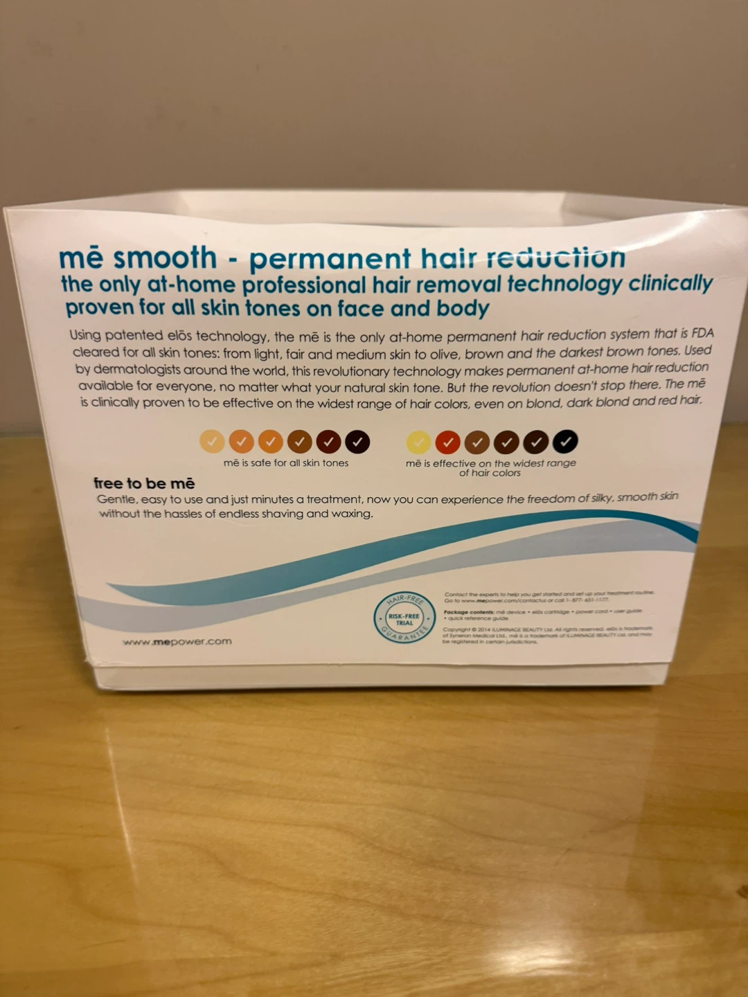 me smooth permanent hair reduction device - photo 2