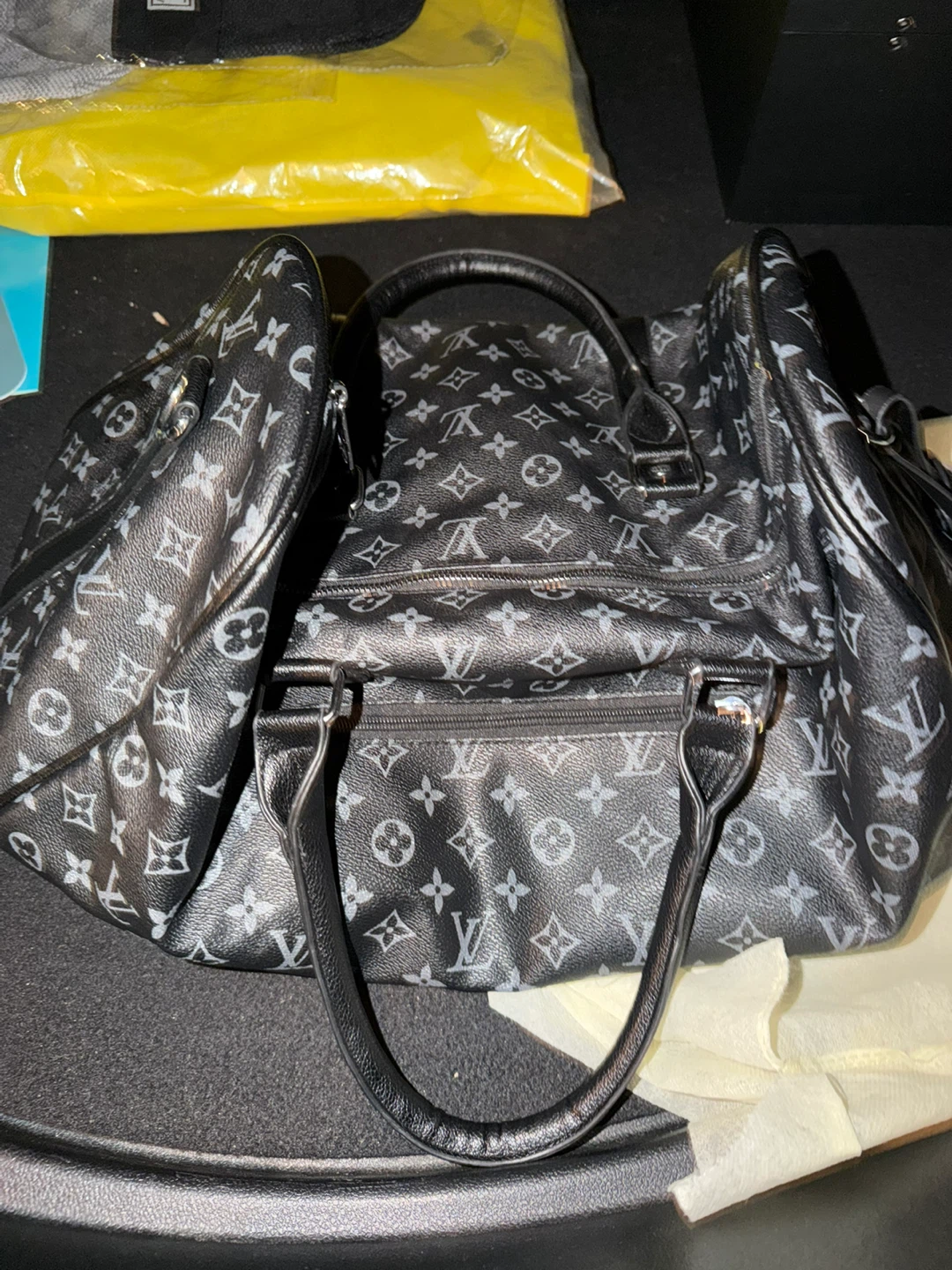 Louis Vuitton Monogram Eclipse Travel Bag - photo 2
