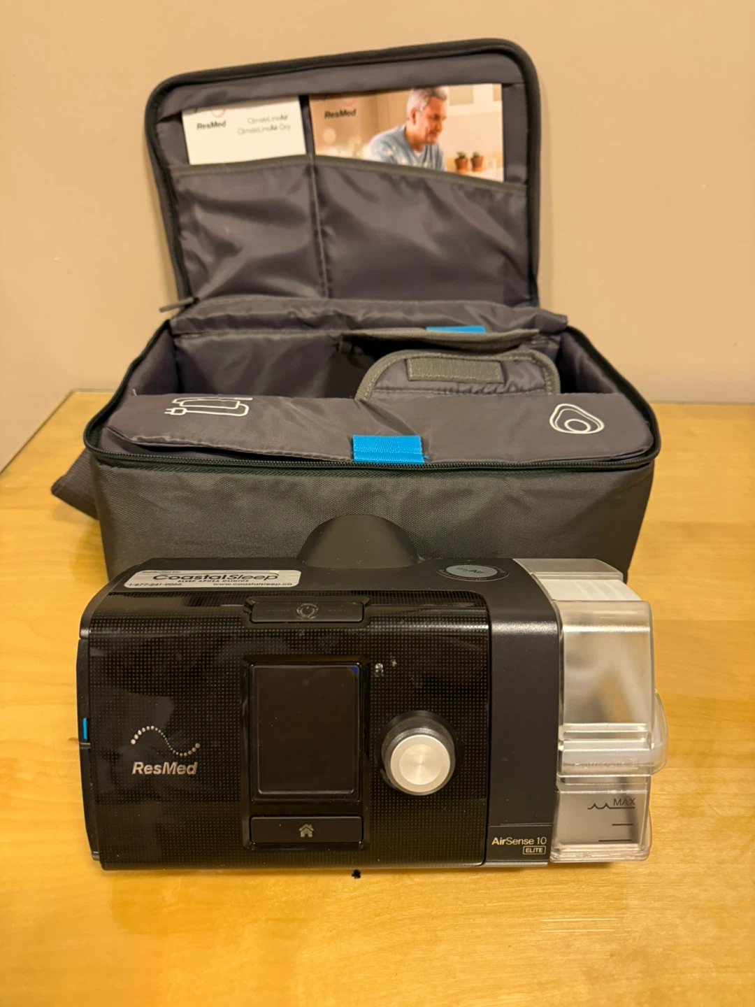 ResMed AirSense 10 Elite CPAP Machine with Travel Bag