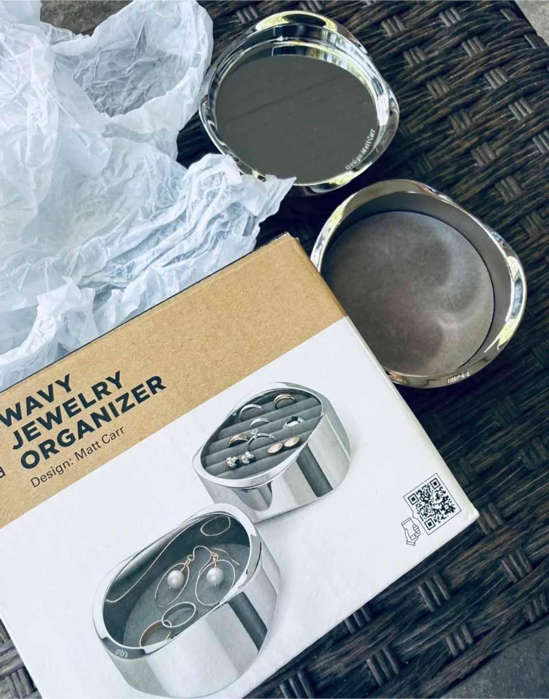NEW • Reversible • Umbra Wavy Jewelry Organizer • $35+ Retail - photo 2