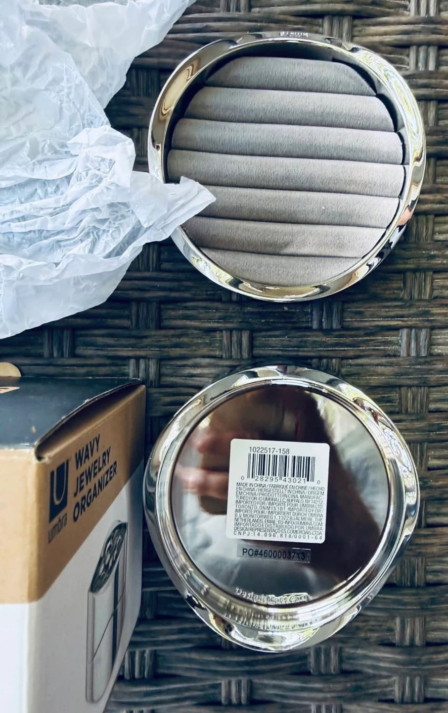 NEW • Reversible • Umbra Wavy Jewelry Organizer • $35+ Retail - photo 4