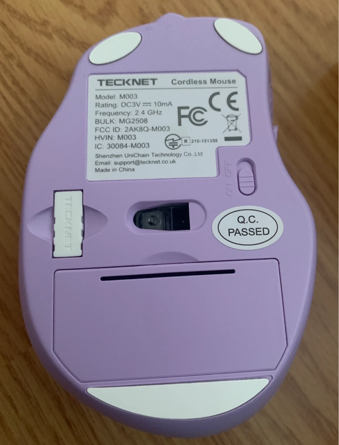 TeckNet M003 Cordless Mouse - photo 2