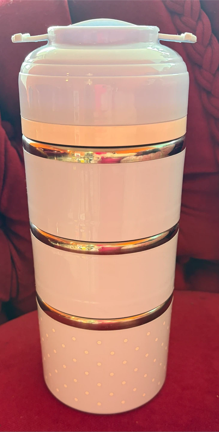 Three-Tier Stackable Lunch Container