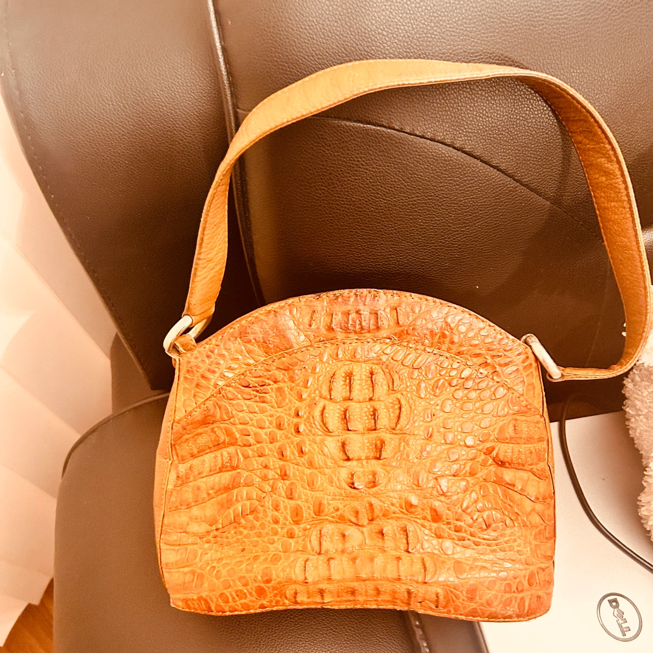 Crocodile Leather Handbag
