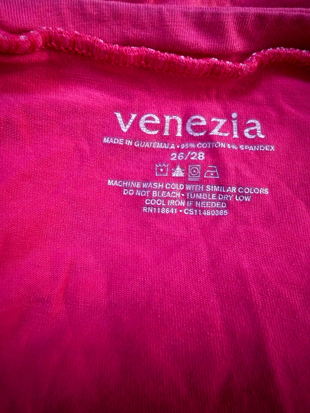 Venezia Pink T-Shirt Size 26/28 - photo 3