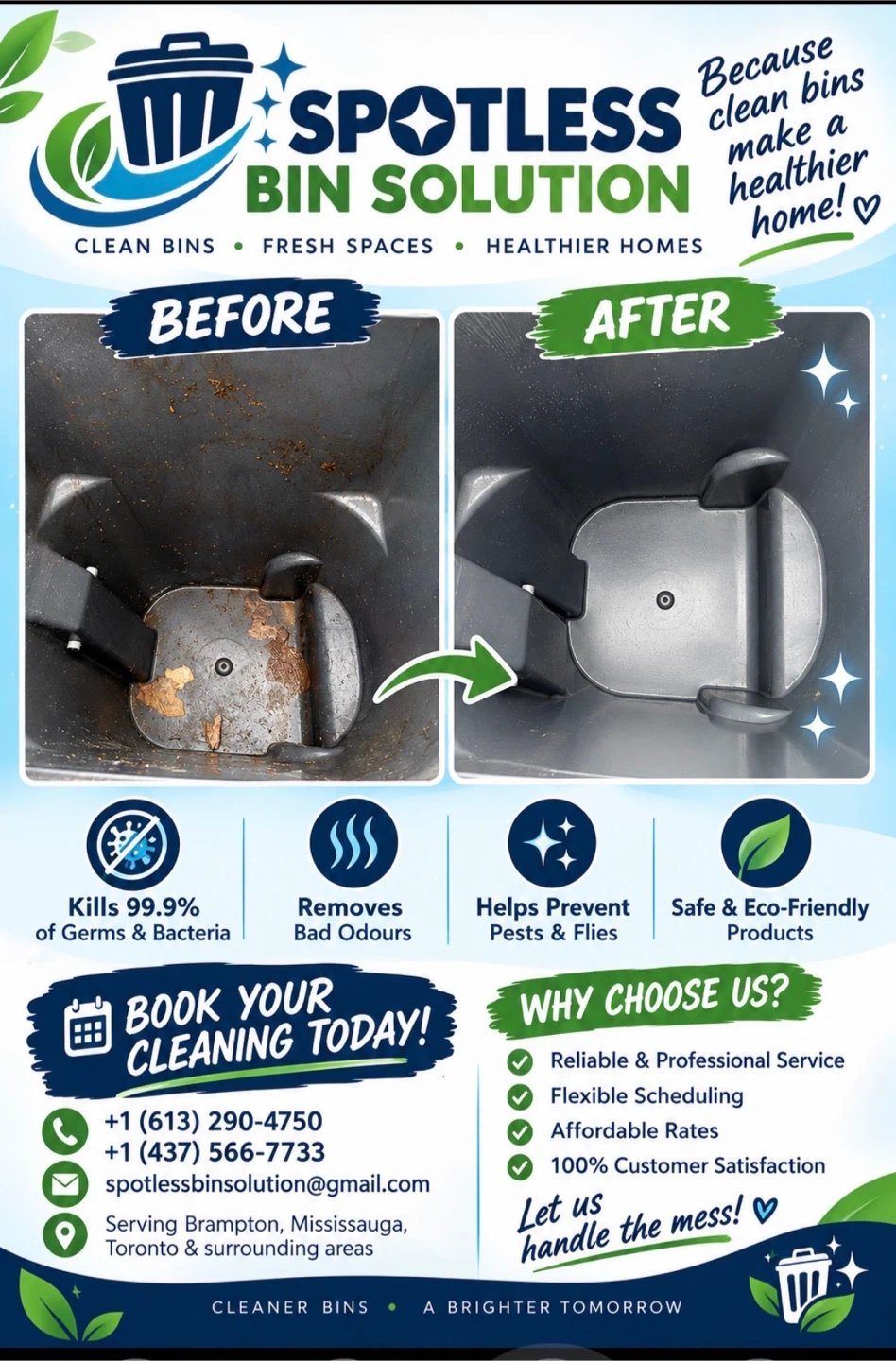 Professional Bin Cleaning Service