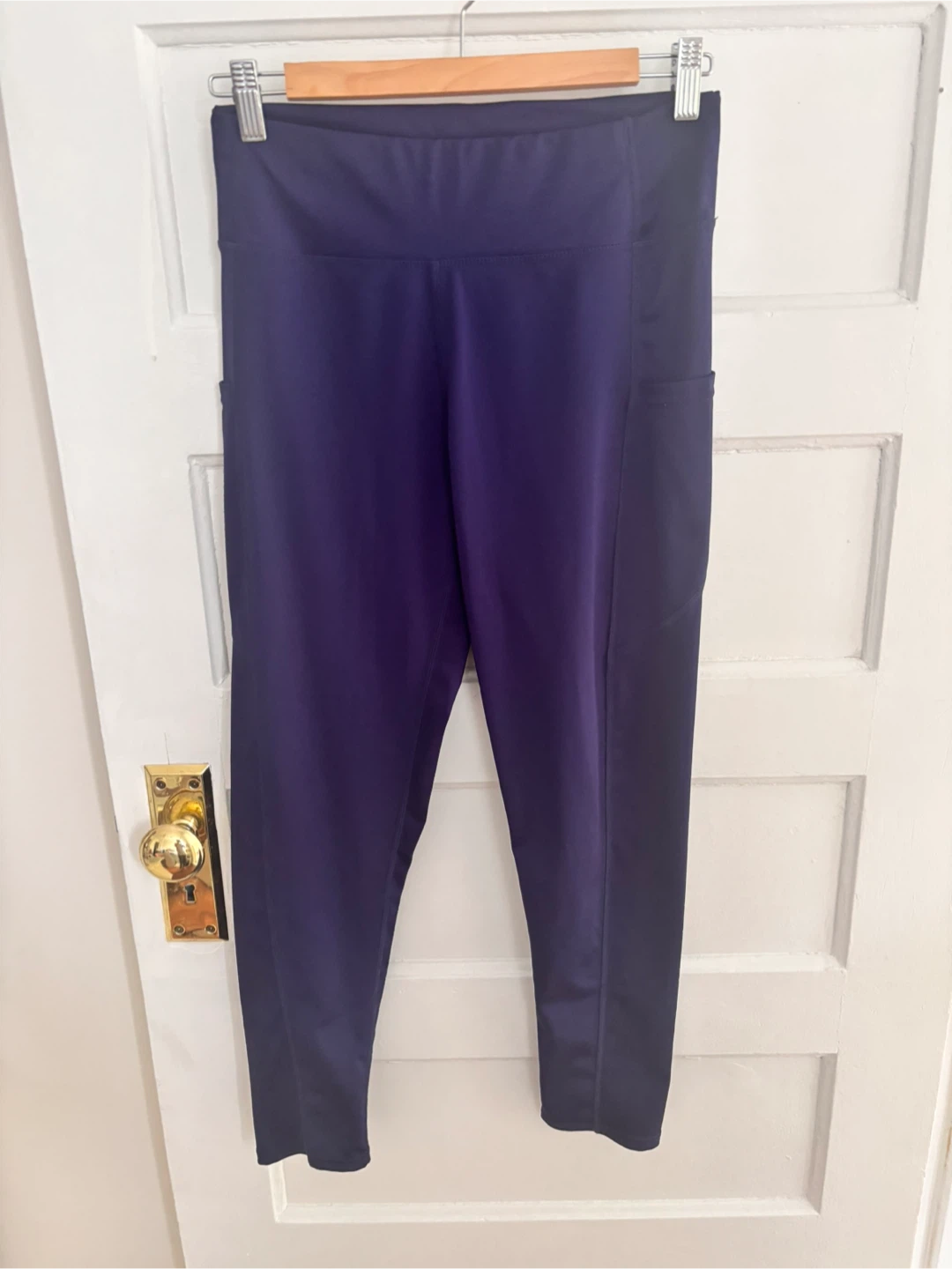 Purple Athletic Leggings