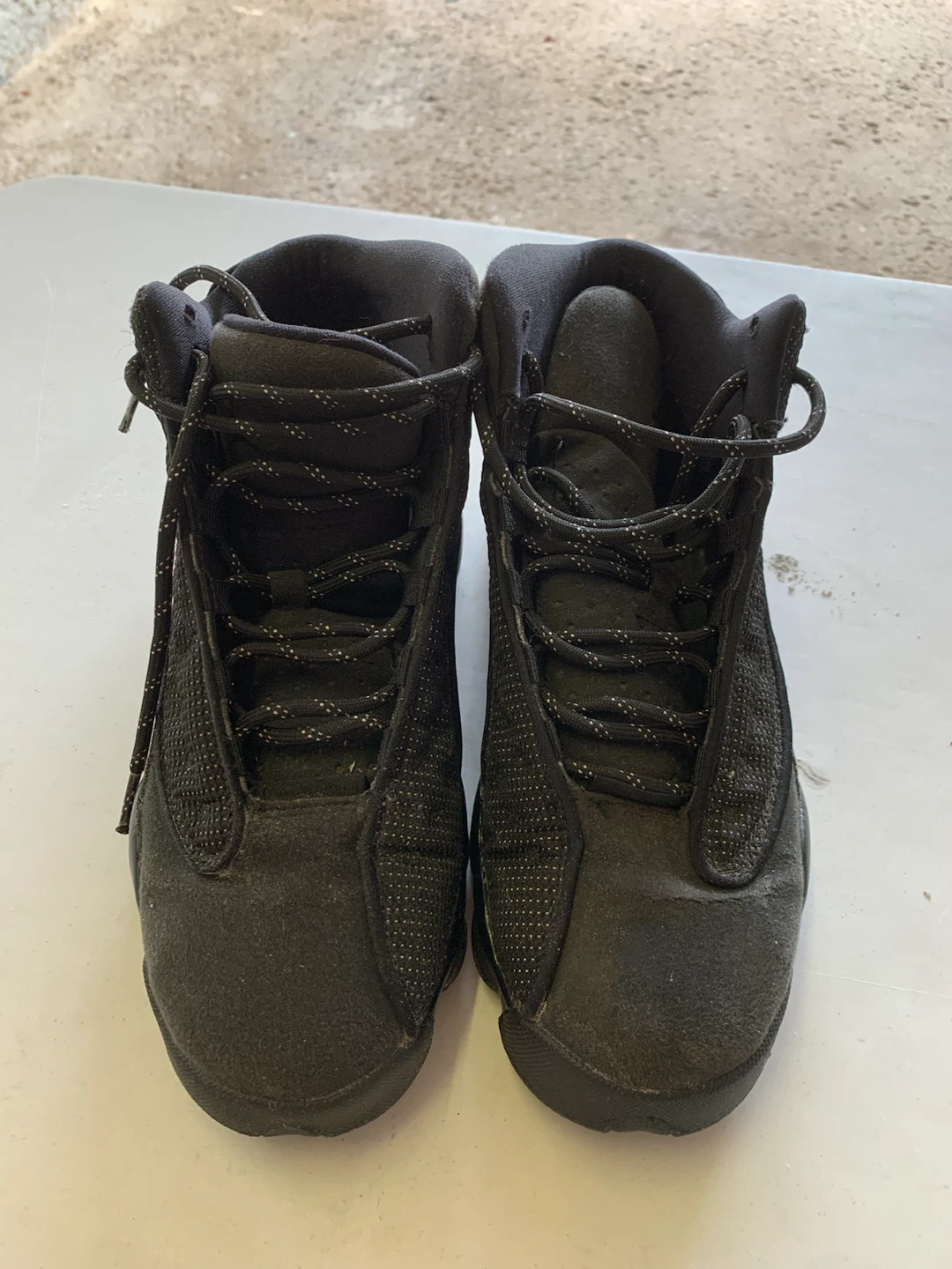 Jordan 13 Retro Black Size 7Y - photo 2