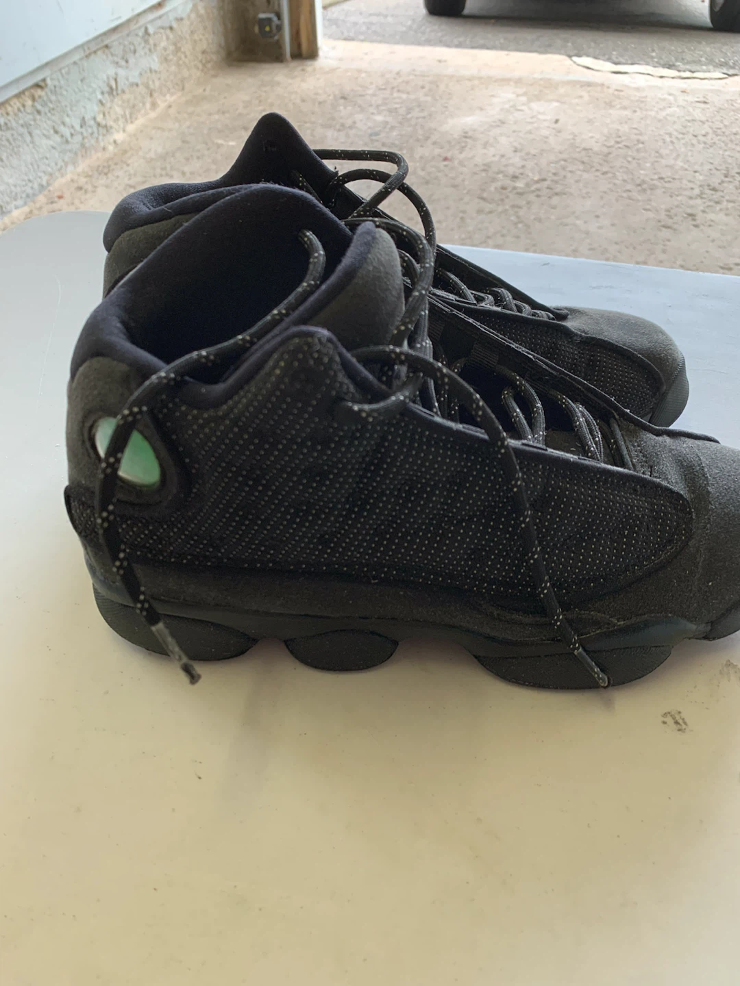 Jordan 13 Retro Black Size 7Y - photo 4