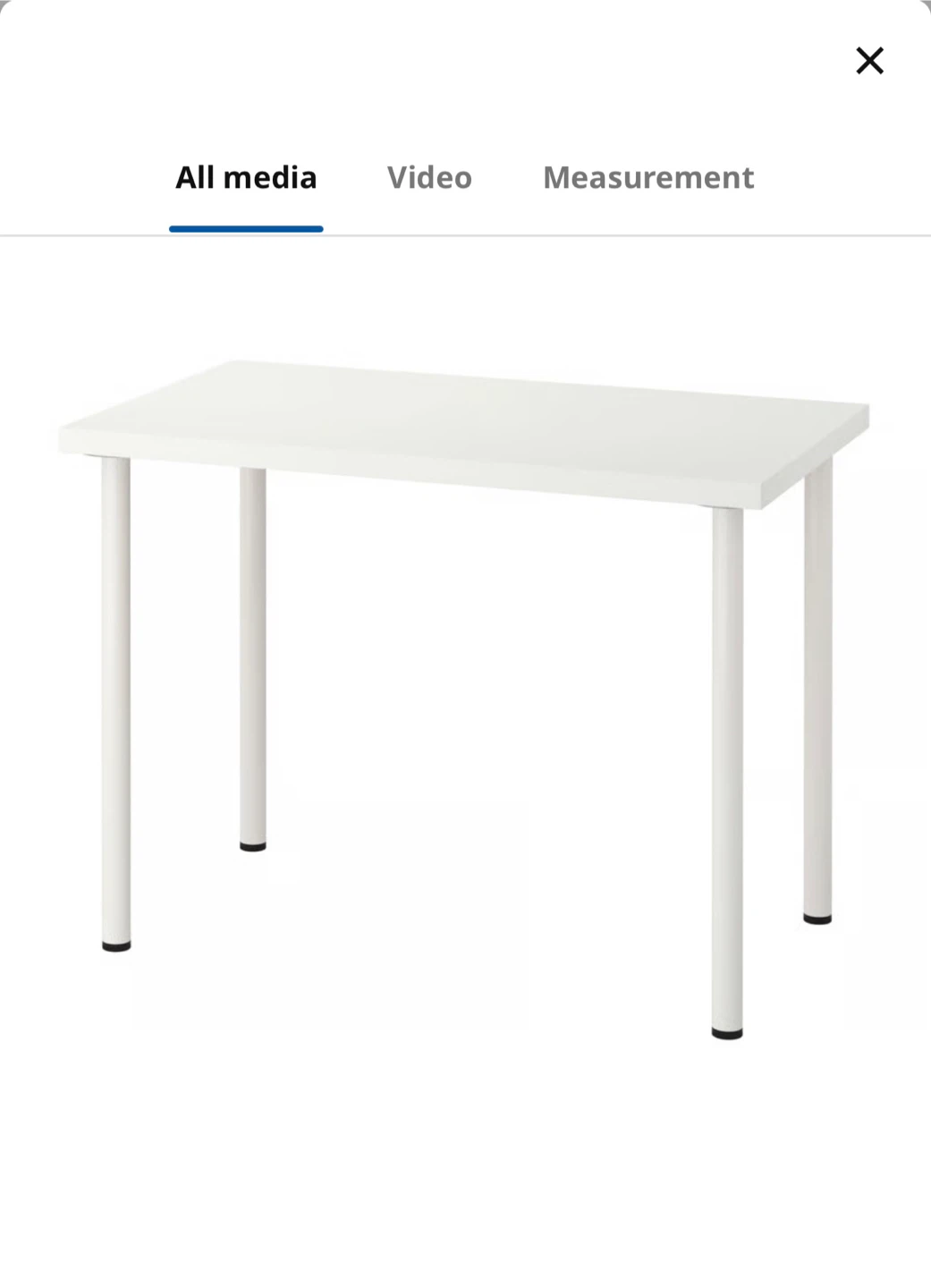 IKEA LAGKAPTEN / ADILS Table