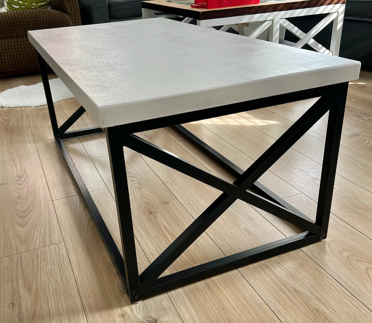 Large coffee table, White top - photo 3