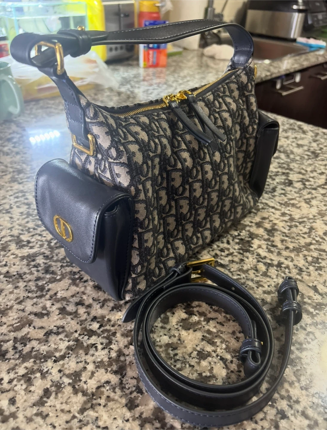 Dior Oblique Jacquard Shoulder Bag - photo 2