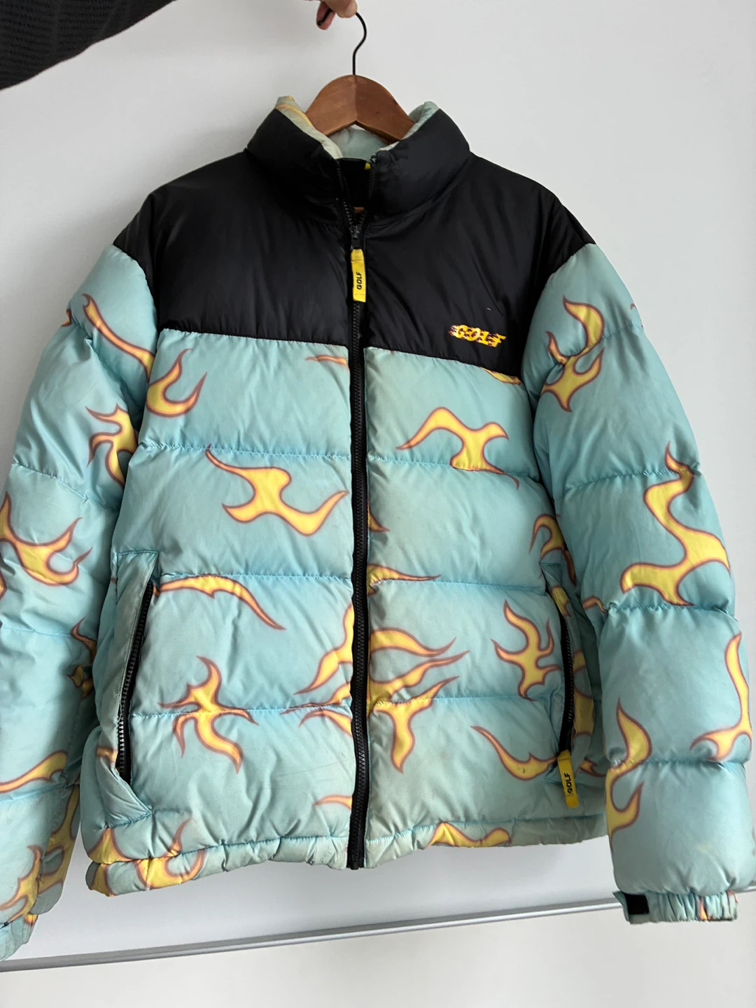 Golf Wang Flame Puffer Jacket OG Release - photo 4
