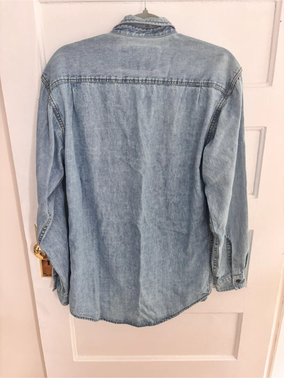 Levi's Light Wash Denim Shirt Size Small - photo 3