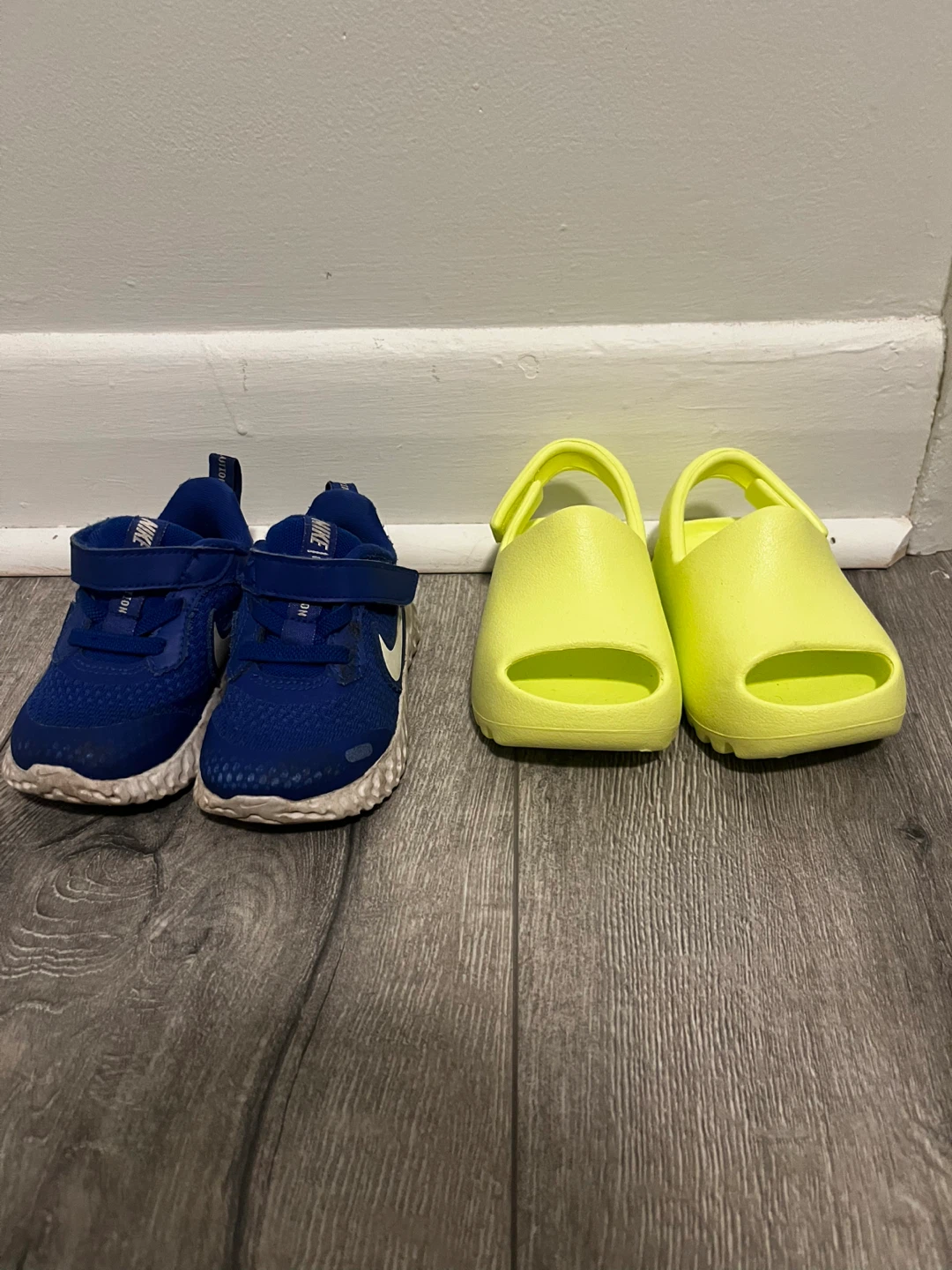 Nike sneakers and Yeezy Slides - photo 2