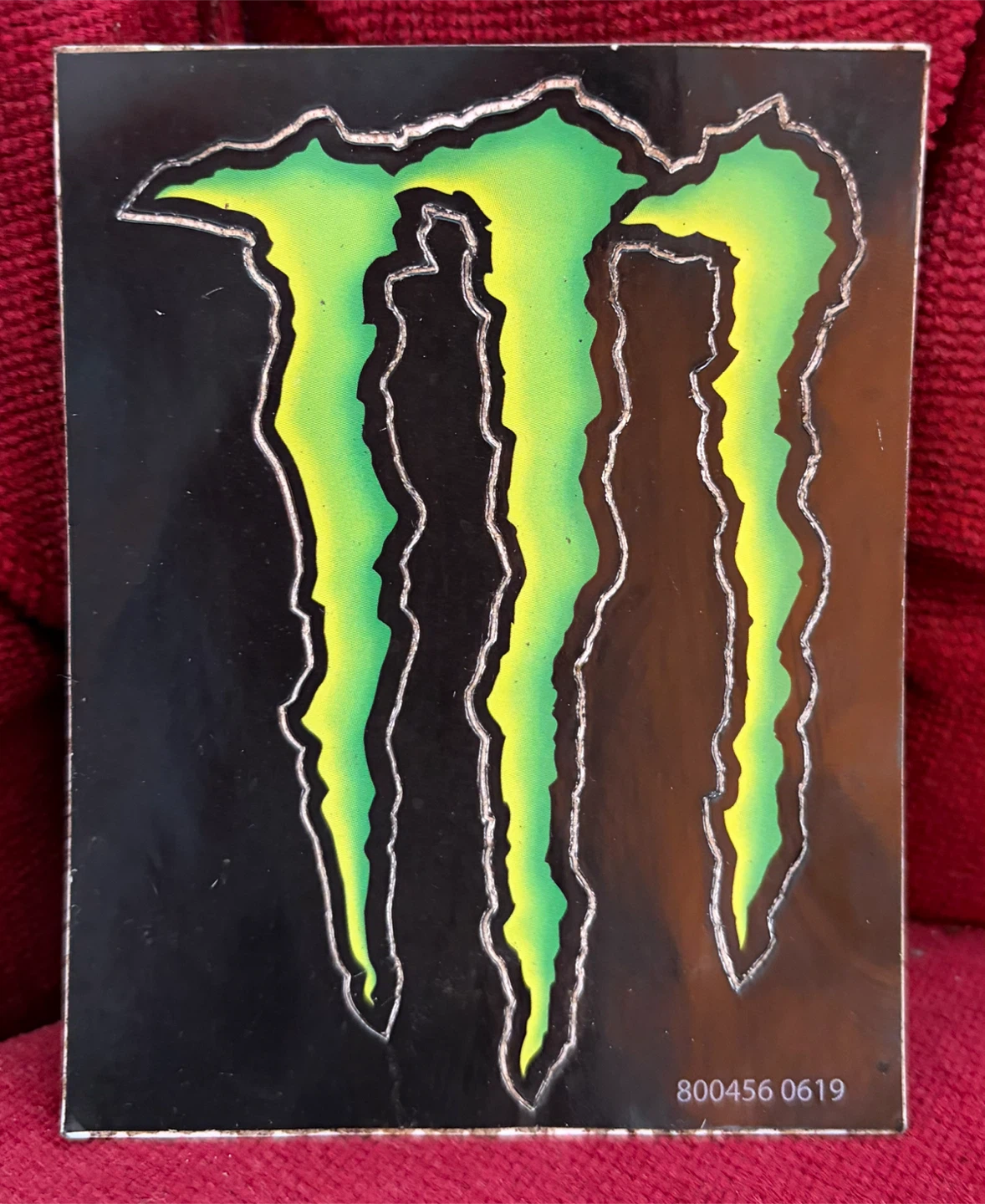 Monster Energy M-Claw Die Cut Sticker