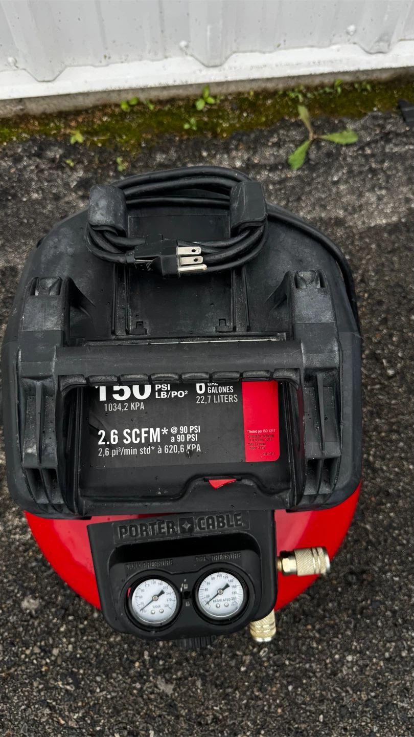 Porter-Cable 6-Gal Pancake Air Compressor (150 PSI) - photo 4