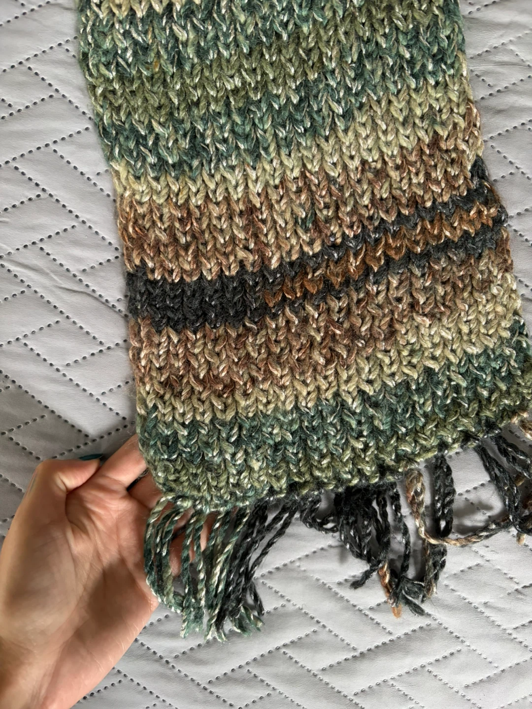 Green scarf - photo 2