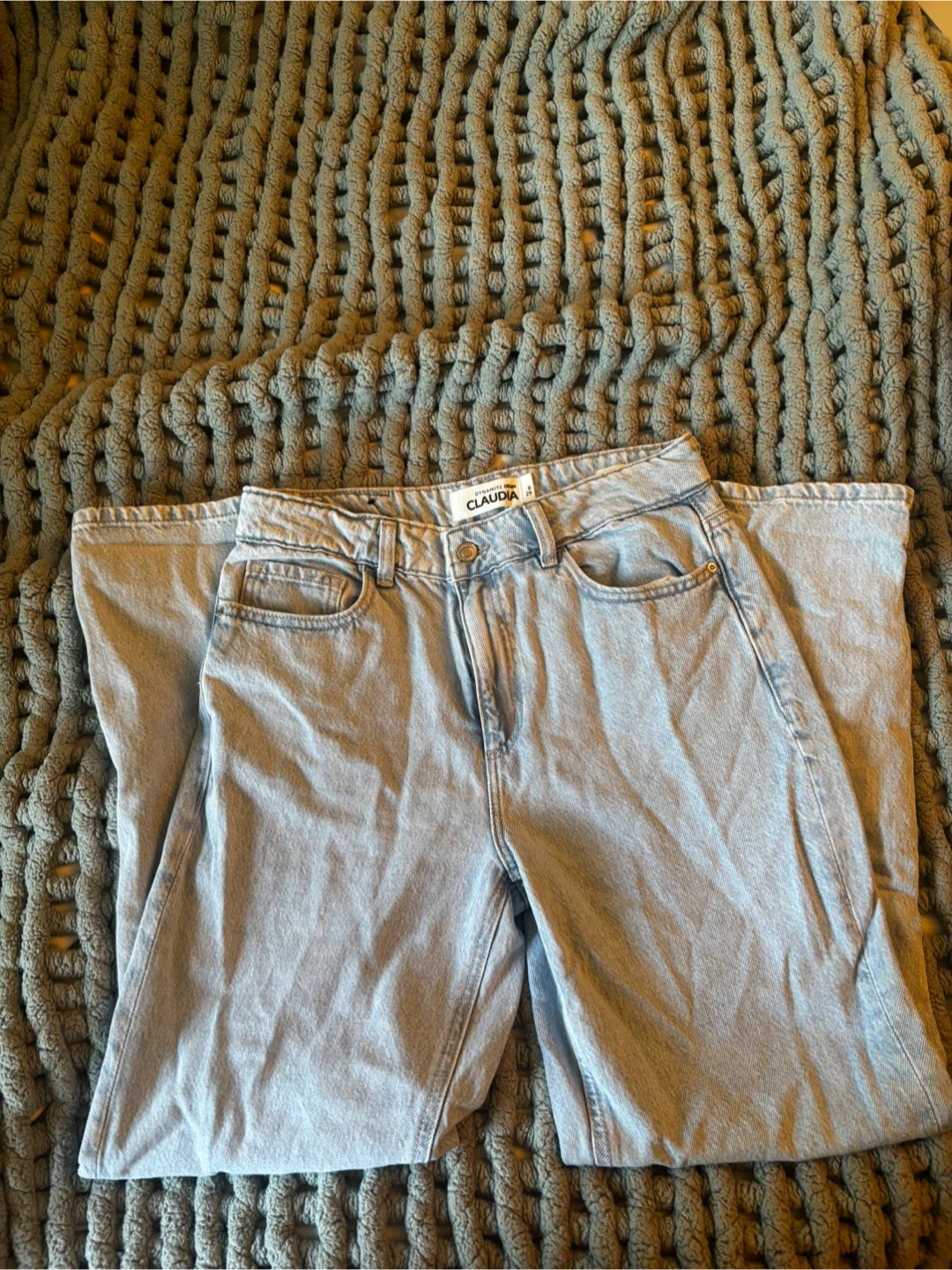 Dynamite Claudia Jeans Light Wash Size 8/29