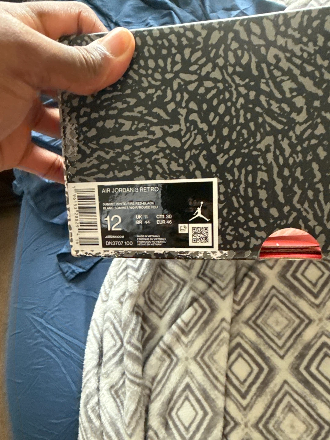 Air Jordan 3 Reimagined Size 12 - photo 2