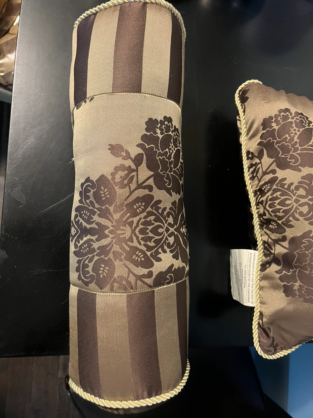 Decorative Cushion and Bolster Pillow Set - photo 2