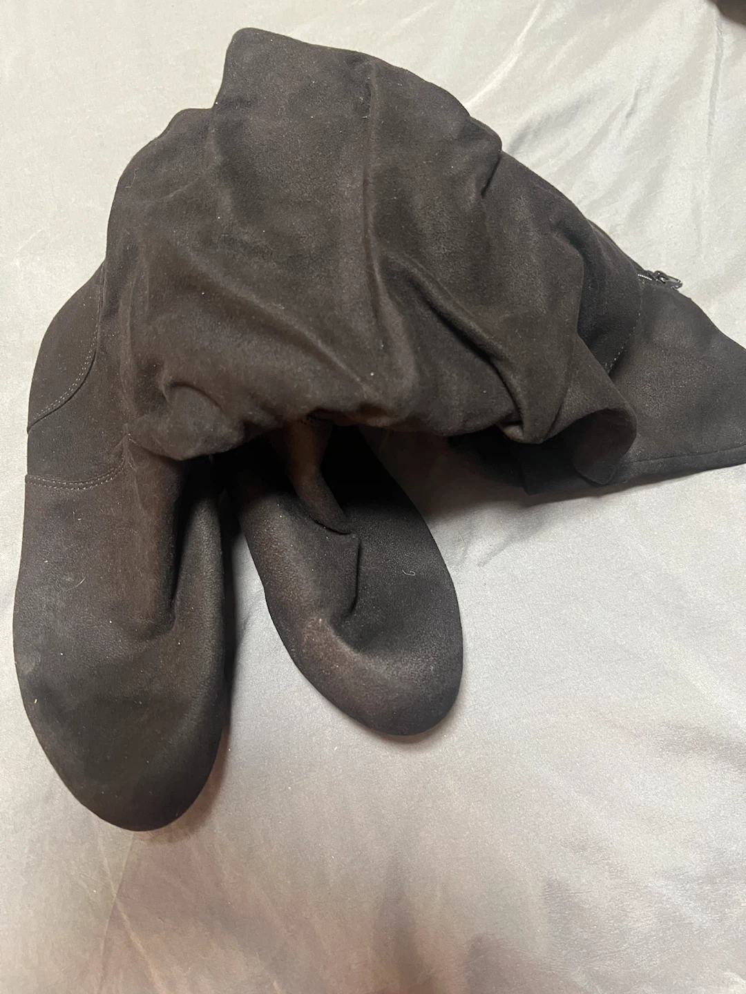 Lower East Side Black Slouch Boots