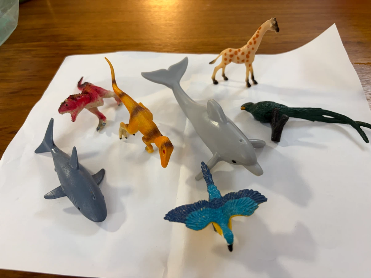 Assorted Animal and Dinosaur Figurines