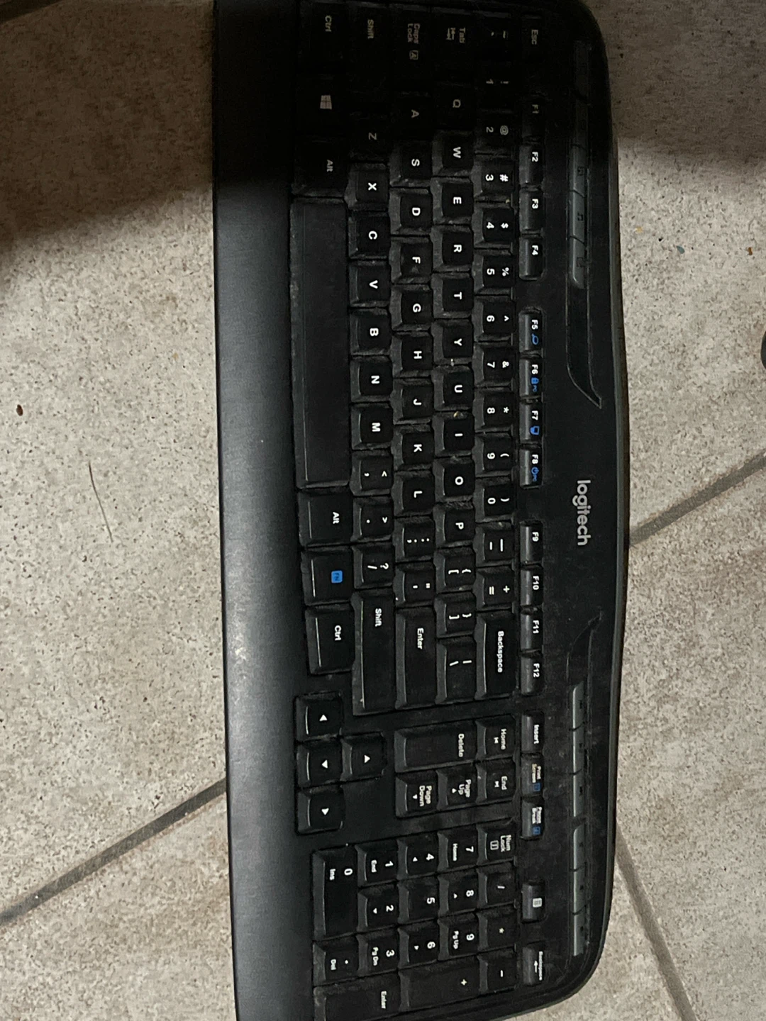Logitech Black Keyboard
