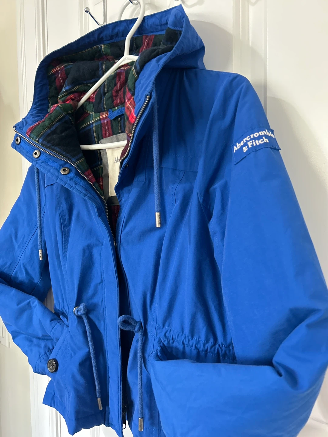 Abercrombie & Fitch Blue Hooded Jacket - photo 2