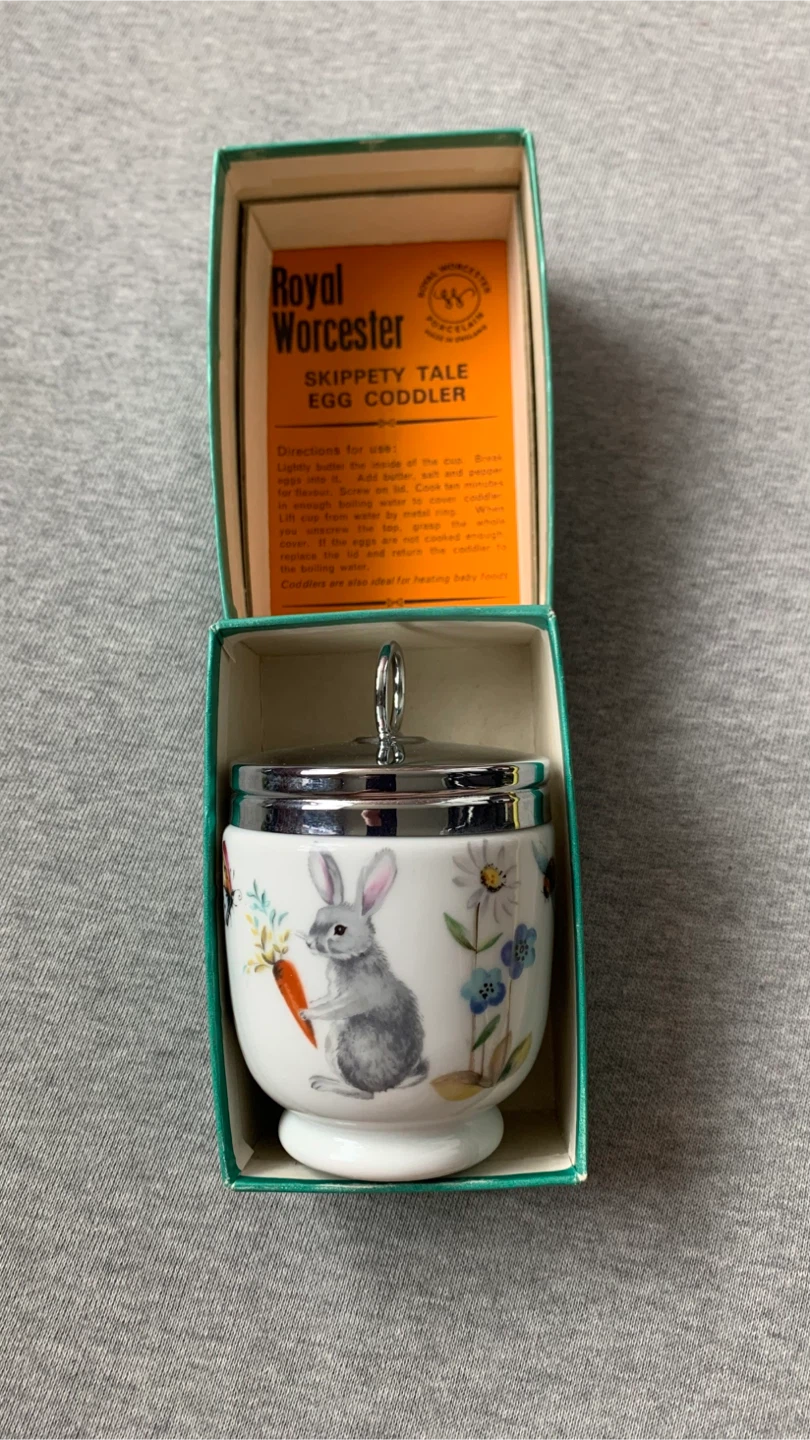 Royal Worcester Skippety Tale Egg Coddler (1970)